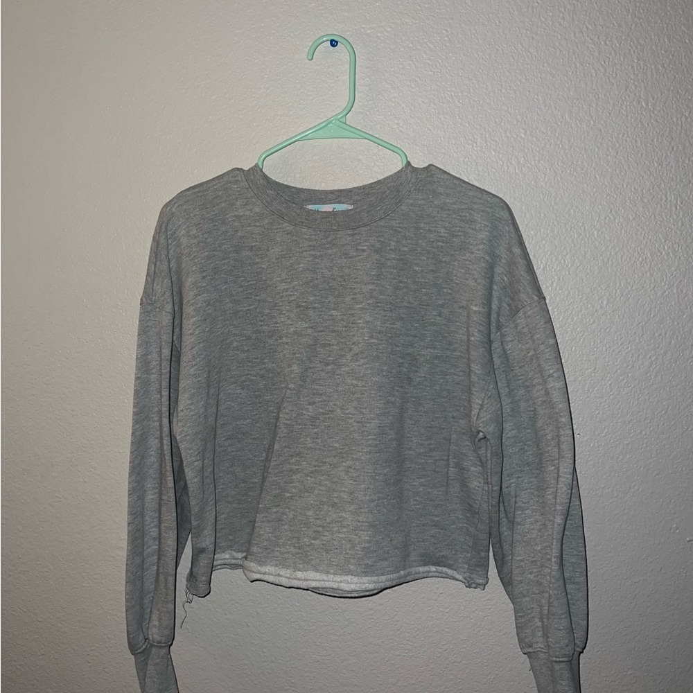 Hippie Rose Gray Women's Sweatshirt